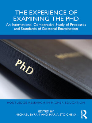 cover image of The Experience of Examining the PhD